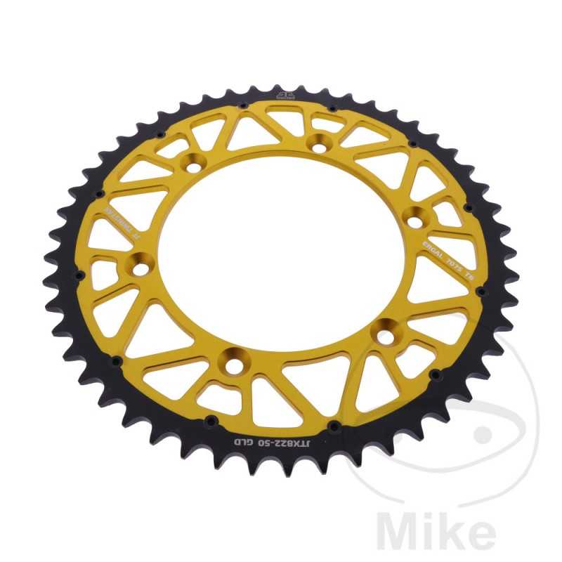 JT SPROCKETS Transmission plate crown DUAL 50T P-520 Ø136 MM Ø156 758.25.26