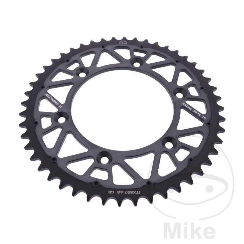 JT SPROCKETS Transmission plate crown DUAL 48T P-520 Ø125 MM Ø150 758.25.34