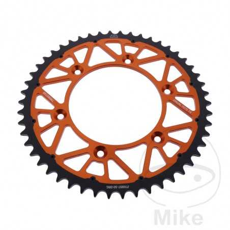 JT SPROCKETS Transmission plate crown DUAL 50T P-520 Ø125 MM Ø150 758.25.40