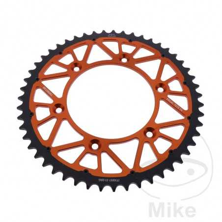 JT SPROCKETS Corona plato transmision DUAL 51T P-520 Ø125 MM Ø150 758.25.42