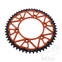 JT SPROCKETS Corona plato transmision DUAL 52T P-520 Ø125 MM Ø150 758.25.44
