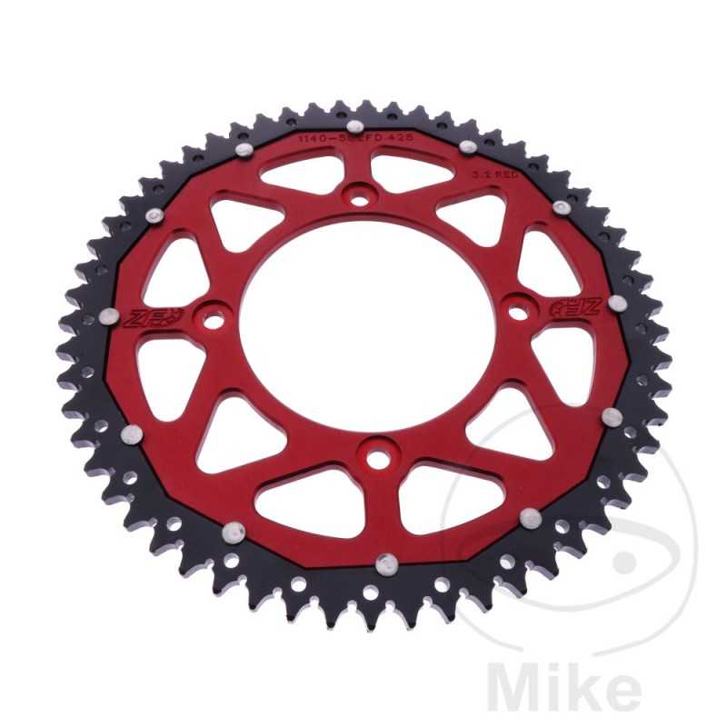 ZF SPROCKETS Corona plato transmision DUAL 58T P-428 Ø100 MM Ø120 758.25.58