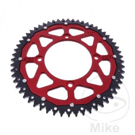 ZF SPROCKETS Corona plato transmision DUAL 58T P-428 Ø100 MM Ø120 758.25.58