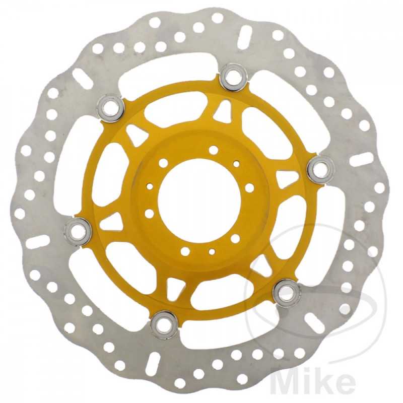 EBC Stainless steel brake disc for motorcycle CONTOUR X 760.01.41