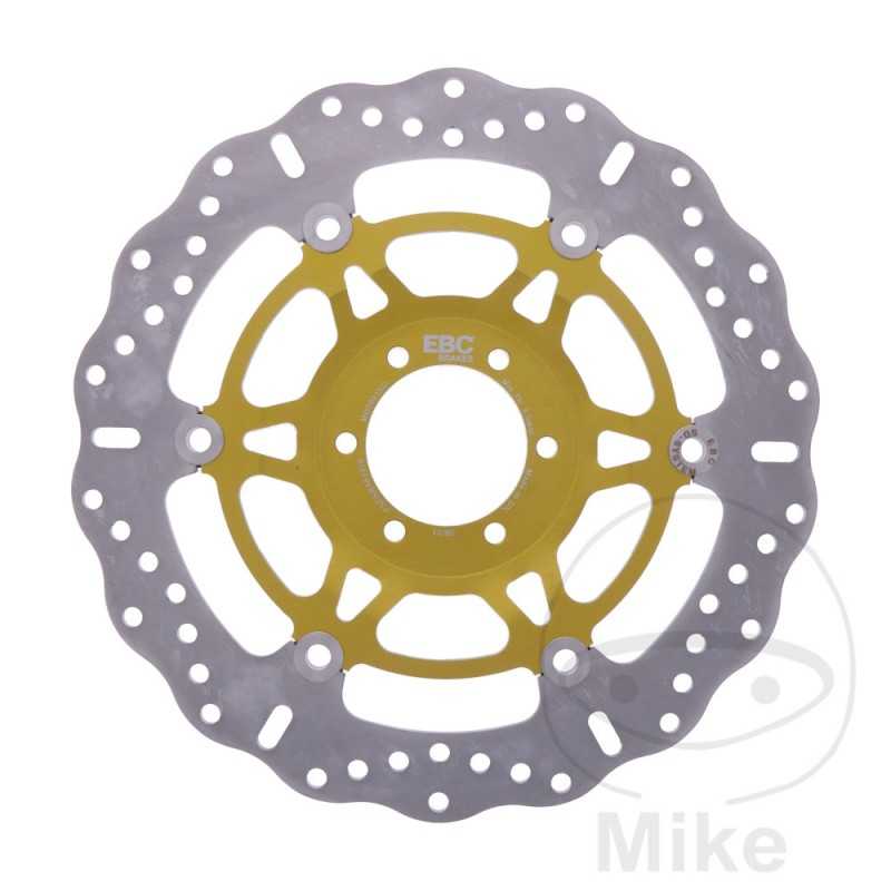 EBC Stainless steel brake disc for motorcycle CONTOUR X 760.18.34