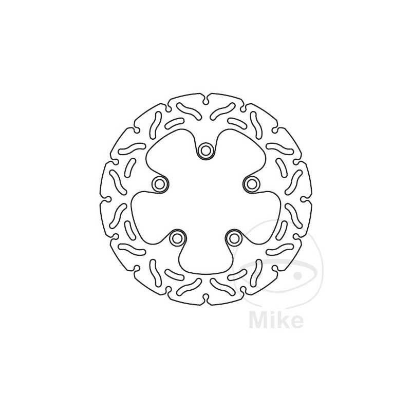 TRW Rigid brake disc for motorcycle RACING 788.20.04