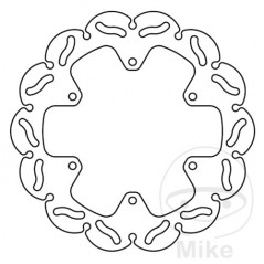 TRW Disco de freno rígido para moto RACING 788.04.95