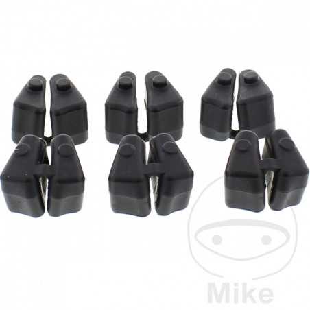 Juego de gomas flectores corona plato rueda trasera 6U OEM 727.04.27