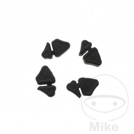 Rear wheel plate crown bending rubber set 4U OEM 727.11.54