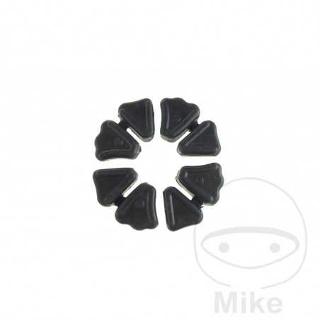 Juego de gomas flectores corona plato rueda trasera 4U OEM 727.11.55