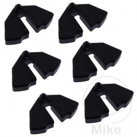 JMP Juego de gomas flectores corona plato rueda trasera 6U 727.15.32