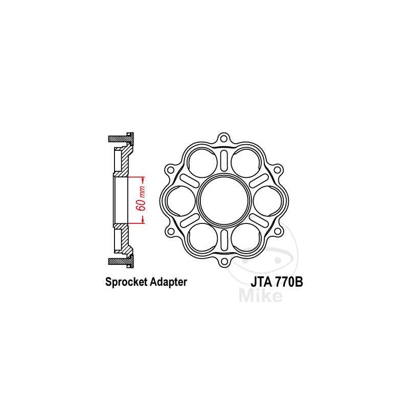 Transmission plate crown support 758.03.99