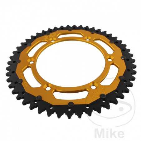 ZF SPROCKETS Corona plato transmisión DUAL 49T P-520 Ø136 MM Ø156 758.04.40
