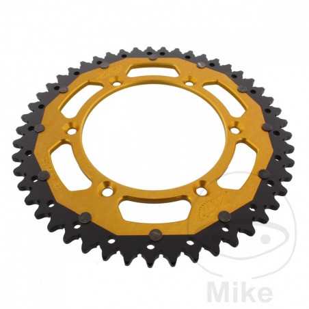 ZF SPROCKETS Corona plato transmisión DUAL 50T P-520 Ø136 MM Ø156 758.04.42
