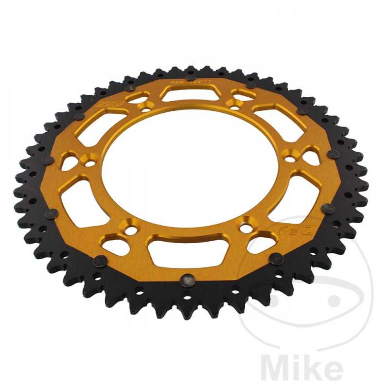 ZF SPROCKETS Corona plato transmisión DUAL 52T P-520 Ø136 MM Ø156 758.04.45
