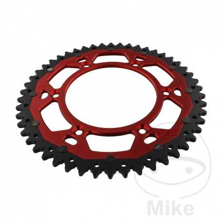 ZF SPROCKETS Corona plato transmisión DUAL 50T P-520 Ø125 MM Ø153 758.04.52