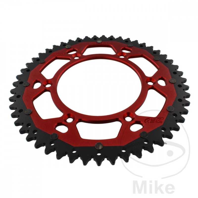 ZF SPROCKETS Corona plato transmisión DUAL 51T P-520 Ø125 MM Ø153 758.04.54
