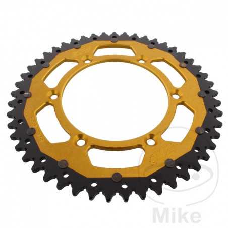 ZF SPROCKETS Corona plato transmisión DUAL 49T P-520 Ø126 MM Ø146 758.04.69