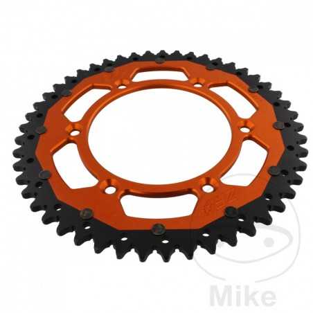 ZF SPROCKETS Corona plato transmisión DUAL 49T P-520 Ø125 MM Ø150 758.04.99