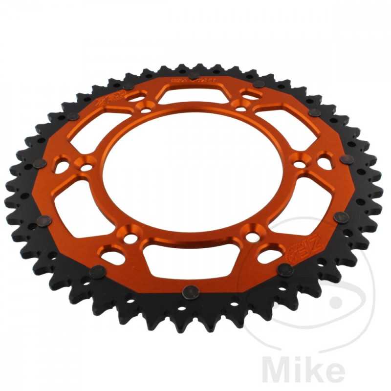 ZF SPROCKETS Transmission plate crown DUAL 50T P-520 Ø125 MM Ø150 758.05.00