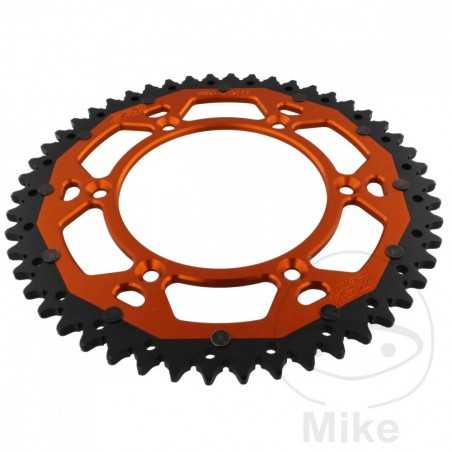 ZF SPROCKETS Corona plato transmisión DUAL 50T P-520 Ø125 MM Ø150 758.05.00