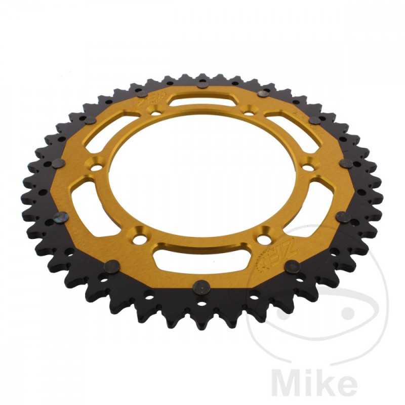 ZF SPROCKETS Transmission plate crown DUAL 48T P-520 Ø130 MM Ø150 758.05.10