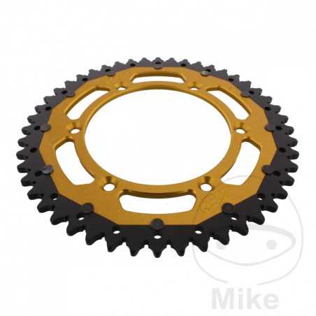 ZF SPROCKETS Corona plato transmisión DUAL 48T P-520 Ø130 MM Ø150 758.05.10