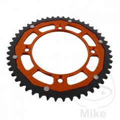 ZF SPROCKETS Corona plato transmisión DUAL 50T P-428 Ø110 MM Ø132 758.05.29