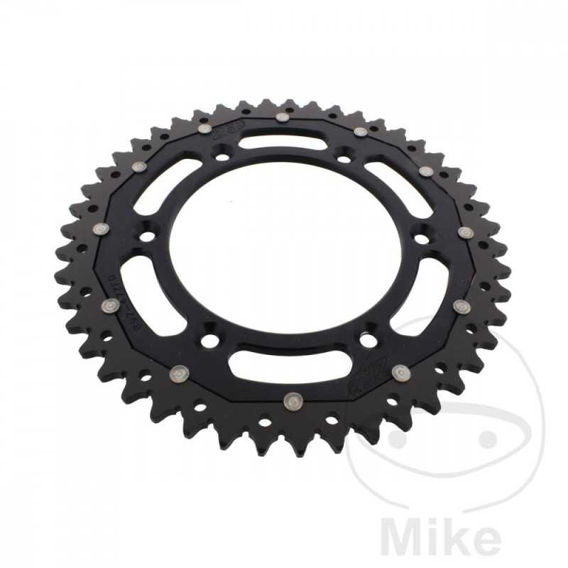 ZF SPROCKETS Transmission plate crown DUAL 47T P-520 Ø125 MM Ø150 758.05.61