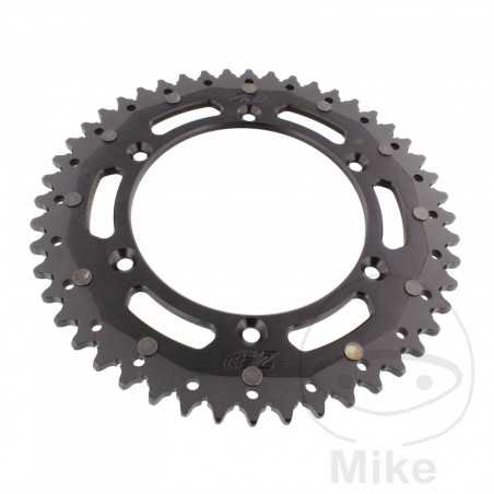 ZF SPROCKETS Corona plato transmisión DUAL 48T P-520 Ø136 MM Ø156 758.05.67