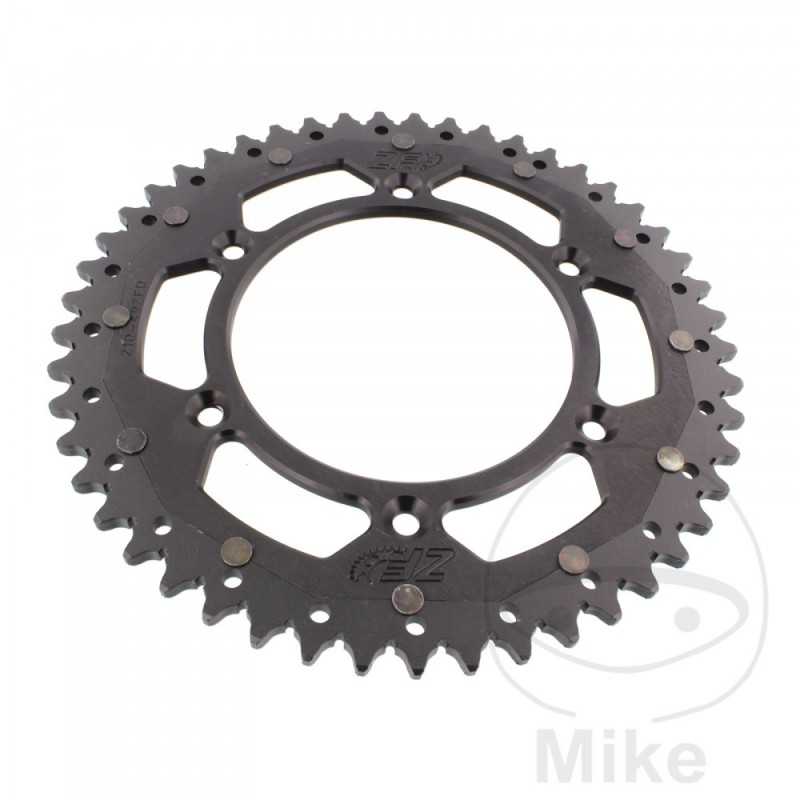 ZF SPROCKETS Transmission plate crown DUAL 49T P-520 Ø125 MM Ø153 758.05.77