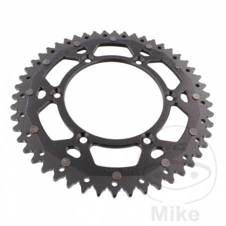 ZF SPROCKETS Corona plato transmisión DUAL 50T P-520 Ø126 MM Ø146 758.05.94