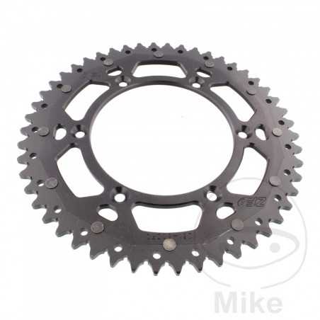 ZF SPROCKETS Transmission plate crown DUAL 50T P-520 Ø130 MM Ø150 758.06.02