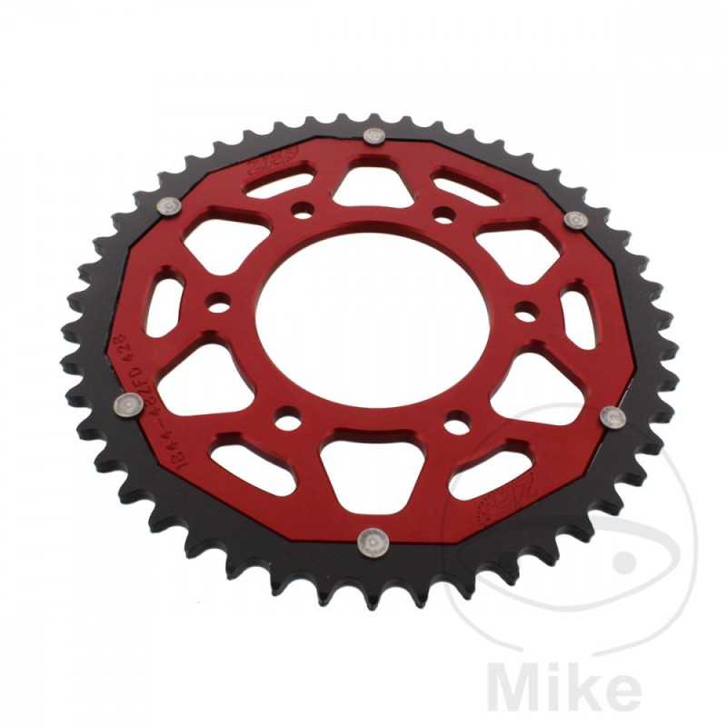 ZF SPROCKETS Transmission plate crown DUAL 48T P-428 Ø076 MM Ø100 758.06.16