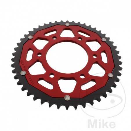 ZF SPROCKETS Corona plato transmisión DUAL 48T P-428 Ø076 MM Ø100 758.06.16