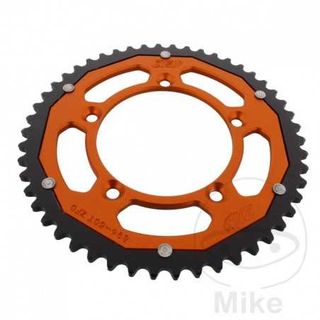 ZF SPROCKETS Transmission plate crown DUAL 50T P-420 Ø098 MM Ø115 758.06.27