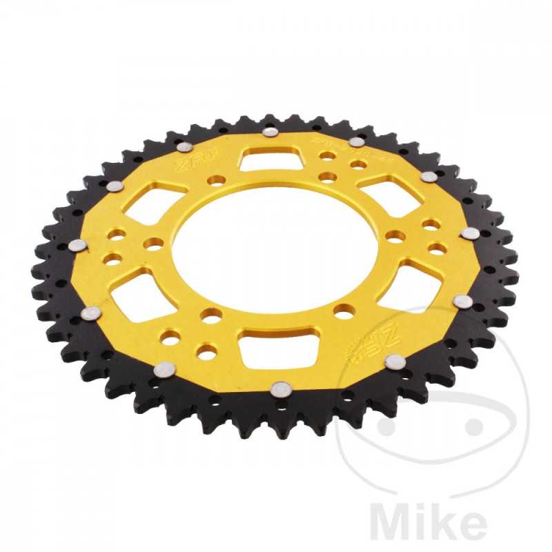 ZF SPROCKETS Transmission plate crown DUAL 48T P-520 Ø106 MM Ø125 758.06.57