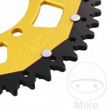 ZF SPROCKETS Transmission plate crown DUAL 48T P-520 Ø106 MM Ø125 758.06.57