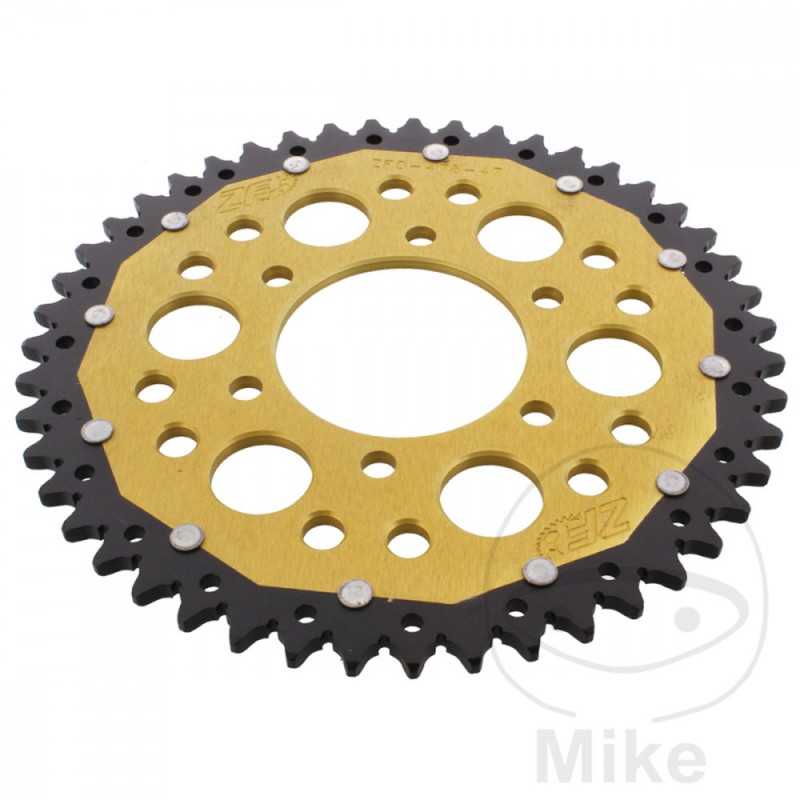 ZF SPROCKETS Transmission plate crown DUAL 47T P-520 Ø080 MM Ø104 758.06.69