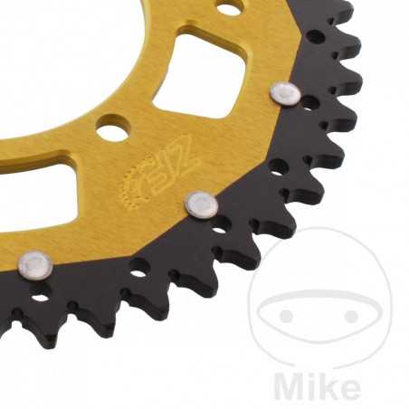 ZF SPROCKETS Corona plato transmisión DUAL 48T P-520 Ø110 MM Ø130 758.06.83