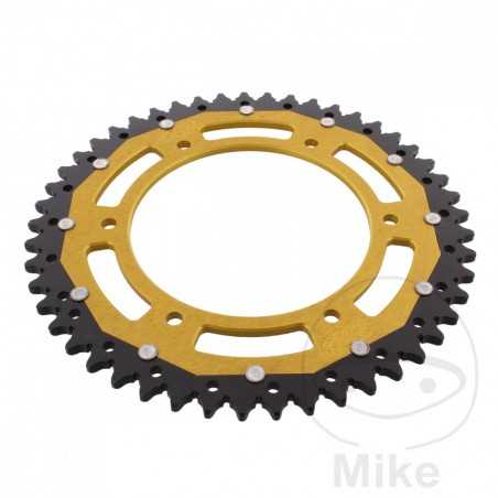 ZF SPROCKETS Corona plato transmisión DUAL 49T P-520 Ø136 MM Ø160 758.06.86