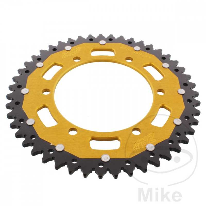 ZF SPROCKETS Corona plato transmisión DUAL 47T P-520 Ø125 MM Ø145 758.07.29