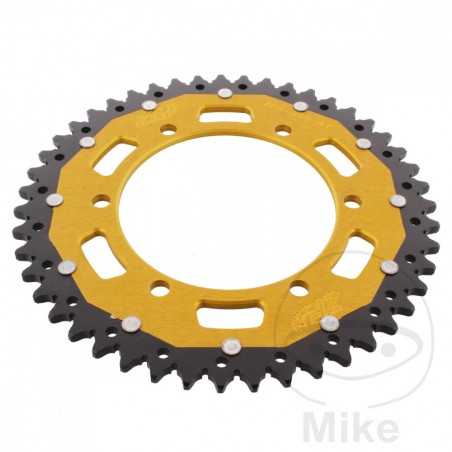 ZF SPROCKETS Transmission plate crown DUAL 47T P-520 Ø125 MM Ø145 758.07.29