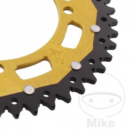 ZF SPROCKETS Transmission plate crown DUAL 47T P-520 Ø125 MM Ø145 758.07.33