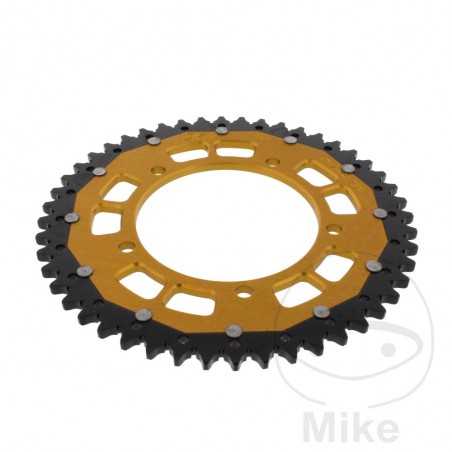 ZF SPROCKETS Corona plato transmisión DUAL 48T P-525 Ø120 MM Ø140 758.08.15
