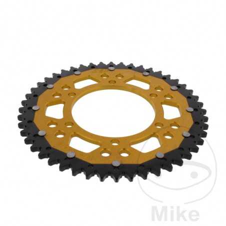 ZF SPROCKETS Corona plato transmisión DUAL 48T P-525 Ø110 MM Ø130 758.08.36