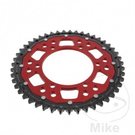 ZF SPROCKETS Corona plato transmisión DUAL 47T P-530 Ø110 MM Ø130 758.09.09