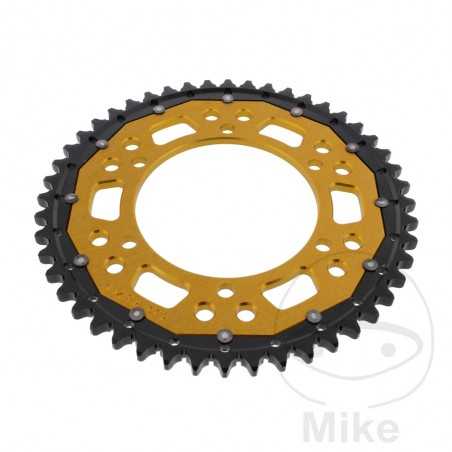 ZF SPROCKETS Corona plato transmisión DUAL 48T P-530 Ø120 MM Ø140 758.09.26