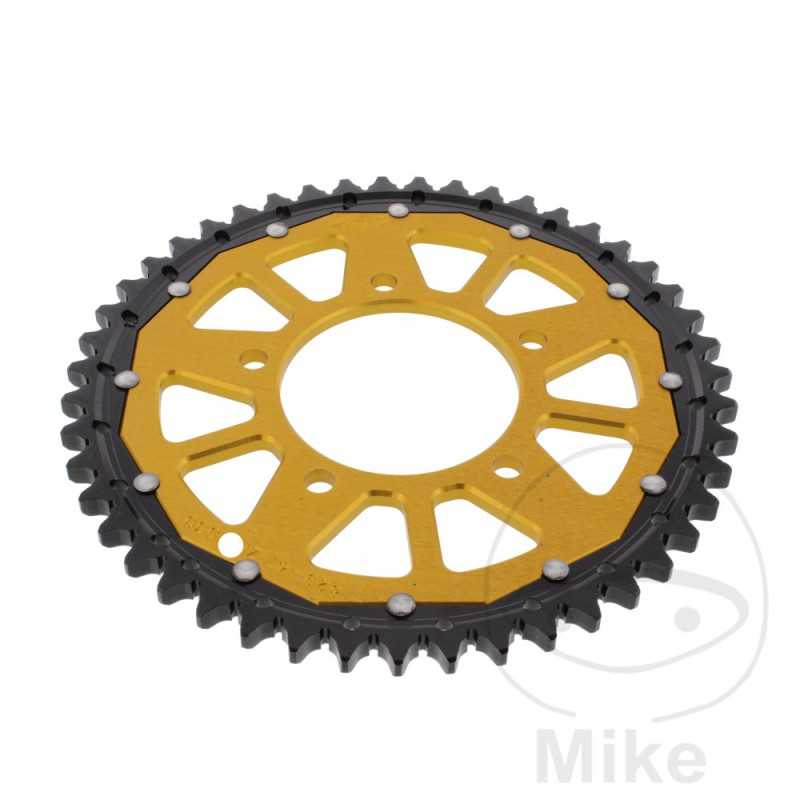 ZF SPROCKETS Transmission plate crown DUAL 47T P-530 Ø087 MM Ø110 758.09.40