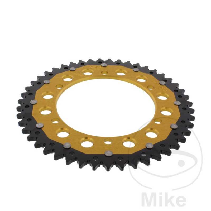 ZF SPROCKETS Corona plato transmisión DUAL 47T P-520 Ø136 MM Ø154 758.09.82